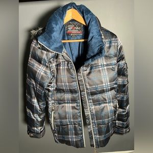 Women’s - Zero Xposur - Winter Jacket - Medium - Plaid Blue
